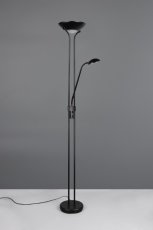 TRIO Reality R42292132 SPOCK stojacia lampa v1800mm SMD LED 19, 5W/2200, 500lm 3000K čierna matná
