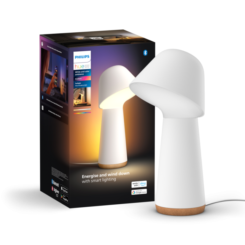 Philips Hue White and color ambiance 8720169262997 Twilight stolná lampička LED V330mm 13,4W/1380lm 2000-6500K+RGB biela