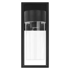 Emos ZGI010P TILLIA venkovní nástěnné svítidlo E27 128 × 110 × 270 mm IP44 černá