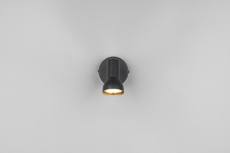 TRIO Reality R81791032 CANTAR nástenné bodové svietidlo/spot 1xGU10 čierna matná