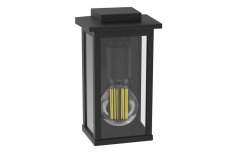 Philips 8720169266490 Outdoor Mirth vonkajšie nástenné svietidlo 1xE27 IP44 čierna