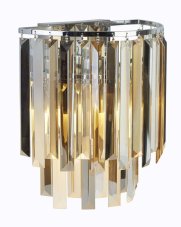 Searchlight 9832-2CC Clarissa nástenné  krištáľové svietidlo E14 2 x 40W