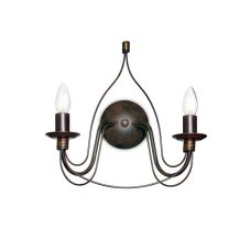 Nástěnné svítidlo Ideal lux 057200 CORTE AP2 Ruggie 2xE14 40W