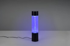 TRIO Reality R50751032 TORNADO dekoratívna stolná lampička SMD LED V340mm 0,9W RGB čierna matná