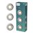 Zapuštěné svítidlo GU10 nikl IP20 PHILIPS Peridot 8721103036995 balení 3 ks