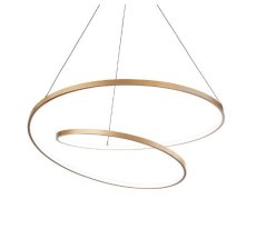 Ideal Lux 304564 OZ závesné svietidlo LED D600mm 48W 5300/1970lm 3000K mosadzná, DALI