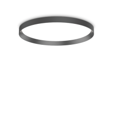 Ideal Lux 306612 FLY stropné svietidlo LED D600mm 53W 8000/6390lm 4000K čierna