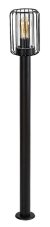 RABALUX 77108 Tarpa venkovní stojanové svítidlo/sloupek V1000mm 1xE27 IP44 černá