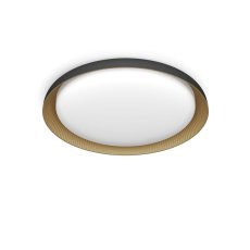 Philips UltraEfficient 8720169301115 Pebblo stropní svítidlo D320mm LED 10W/1950lm 4000K černá, béžová, SceneSwitch