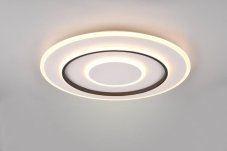 TRIO Reality R64303931 JORA stropní svítidlo SMD LED D600mm 55W/6400lm 2700-6000K bílá matná, stmívatelné, dálkový ovladač