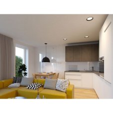 LED2 2250633 ZETA M kulaté zápustné bodové svítidlo 160 mm 20W / 2000lm 3000K černá