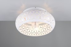 TRIO Reality R61574031 BIDAR stropní svítidlo s ventilátorem D500mm E27 bílá