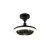 Stropní ventilátor se světlem LED 3000–6500K čierna, opálová IP20 GLOBO lighting LIDEA 03680S časovač