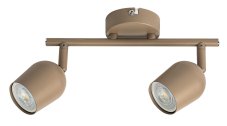 Stropní bodové svítidlo / spot 2x GU10 taupe IP20 Rabalux LIANET 73099