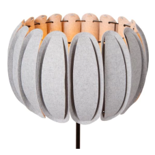 LUCIDE 34745/81/36 SPENCER stojacia lampa V1560mm 1xE27 čierna, šedá