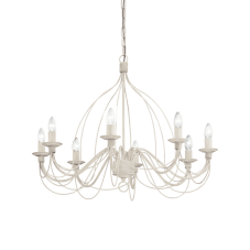 Závěsné svítidlo / Luster Ideal lux 005898 CORTE SP8 BIANCO ANTICO 8xE14 40W