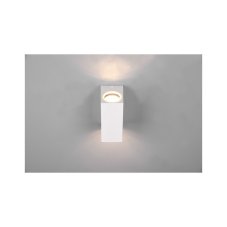 TRIO 204269231 ROYA exteriérové nástěnné svítidlo 2xGU10 IP44 bílá matná