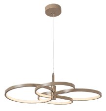 Závěsné svítidlo LED 3000–6500K taupe IP20 Rabalux ISIDORA 72401