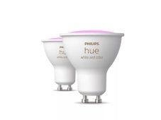 Philips Hue White and color ambiance 8720169229815 LED žárovka GU10 4,2W/400lm 2000-6500K+RGB bluetooth 2-set