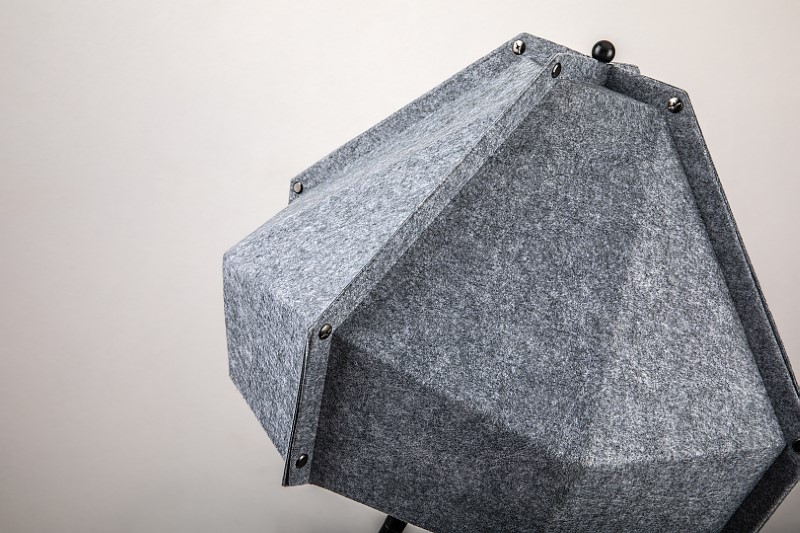 RABALUX 74000 Lomiro stojacia lampa D440mm 1xE27 šedá