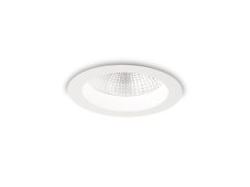 Ideal lux Pro 193465 BASIC ACCENT zápustné svítidlo D144mm LED 15W 1400/1230lm 3000K IP44 bílá