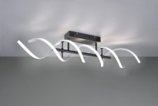 TRIO 641810205 SEQUENCE stropní svítidlo SMD LED 41W/5000lm 2300+3000+4000K broušený hliník, switchdimmer