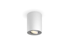 Philips Hue White Ambiance 8720169320055 Pillar povrchové bodové svietidlo D103mm 1xGU10 4,2W/400lm 2200-6500K biela bluetooth