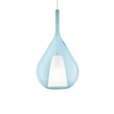 Závěsné svítidlo 1x E27 modrá IP20 Ideal Lux KALIQUE 359816