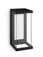 Philips 8720169266797 Outdoor Ulyzo venkovní nástěnné svítidlo LED 12W/1500lm 2700K IP44 černá