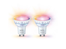 Philips Wiz Colors 8720169076723 LED žárovka GU10 PAR16 4,7W/345lm 2200-6500K+RGB 2-set