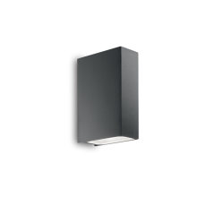 Exteriérové nástenné svietidlo Ideal lux 113791 TETRIS-2 AP2 ANTRACITE 2xG9 15W IP44