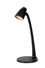 LUCIDE 18660/05/30 LUDO stolní svítidlo LED 4,5W/350lm 3000K černá