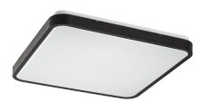 RABALUX 71434 Alenzo stropní svítidlo 420x420mm LED 36W/2300lm 3000-6000K IP44 černá, stmívatelné, dálkový ovladač