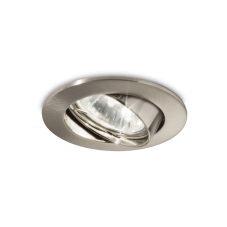 Zápustné svietidlo Ideal lux 083148 SWING NICKEL 1xGU10 50W