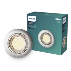 Zapuštěné svítidlo GU10 nikl IP20 PHILIPS Peridot 8720169392649