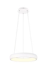 TRIO 349614531 CARDONA závěsné svítidlo D460mm SMD LED 29W/3300lm 2300+3000+4000K bílá matná, switchdimmer