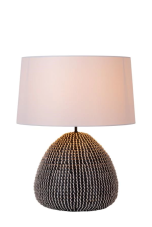 LUCIDE 10550/81/30 MADUKA stolní lampa V610mm 1xE27 černá, bílá