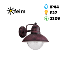 Philips 17480/86/PN Damascus venkovní nástěnné svítidlo E27 1x60W IP44