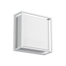 REDO 90564 QUADRIS vonkajšie stropné svietidlo SMD LED 20W 2500/1725lm 3000K IP54 biela