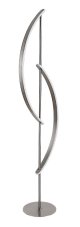 RABALUX 74197 Jarnelle stojací lampa LED 30W/2000lm 3000K saténová chromová, bílá