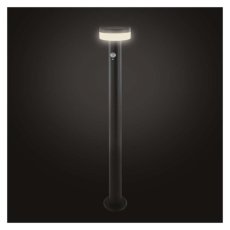 EMOS ZGJ0F4S TERION solární venkovní stojanové svítidlo/sloupek LED 125 × 125 × 805 2W 200lm 3000K IP44 se senzorem antracit