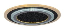 RABALUX 71316 Taneli2 stropné svietidlo D450mm LED 56W/3050lm 3000+4000+6000K čierna, chrómová, stmievateľné, diaľkový ovládač
