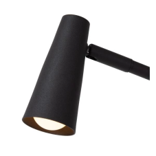 LUCIDE 36620/03/30 STIRLING stolná lampička V475mm LED 3W/230lm 2700K čierna, nabíjateľná batéria, 3StepDIM