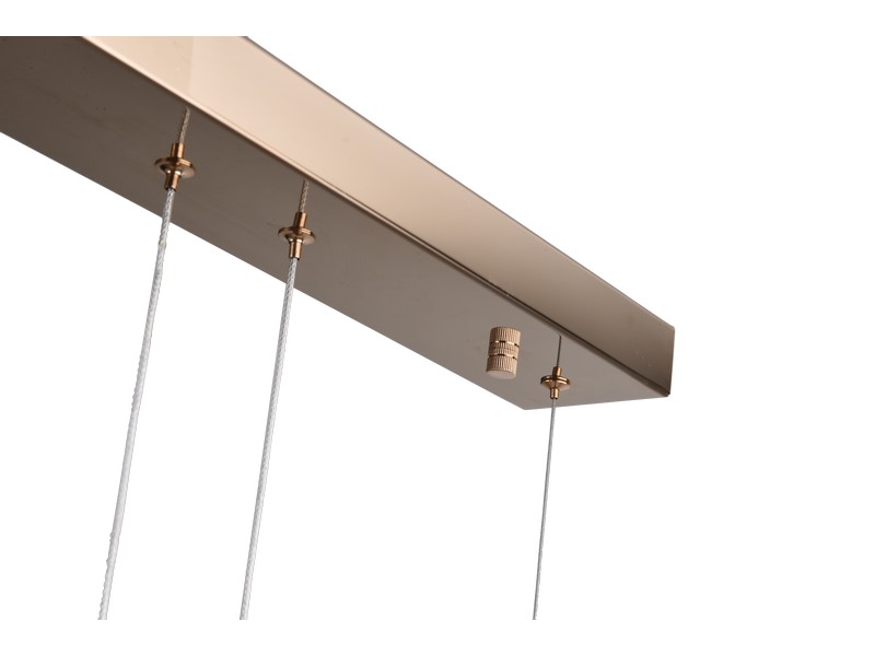 LED závesné svietidlo 4200 lm 3000K zlaté s krištáľovým efektom Zuma Line GIRONA MD3713-2-3GT