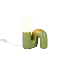 Stolná lampa 1x G9 zelená IP20 TRIO Reality QUINN R56821015