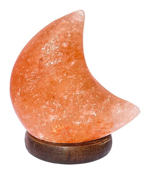 RABALUX 3696 soľná lampa Wasabi soľné dekoračné svietidlo LED V120mm 1W USB pripojenie, drevo, oranžová