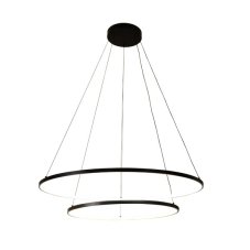 LED závesné svietidlo 7900 lm 3000+4000+6000K čierne Zuma Line HORIK PEN89424-60+90BK