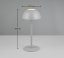 TRIO Reality R54106177 RICARDO vonkajšia dotyková stolná lampa SMD LED V300mm 1,7W/240lm 3000K IP54 šedá, nabíjateľná batéria, USB-C port