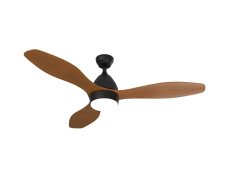 Immax 07141-B NEO LITE FRESCO stropní ventilátor LED D1200mm 18W/1500lm 3000-4000-6000K černá,hnědá, dálkové ovládání