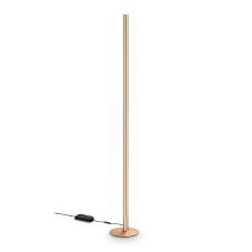 Stojacia lampa LED 3000K medená IP20 Ideal Lux DORICA 366159